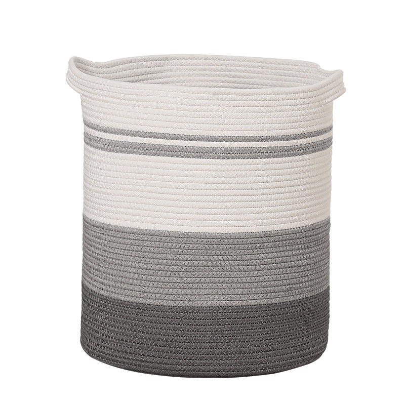 Women's storage basket with modern striped design Stornfield