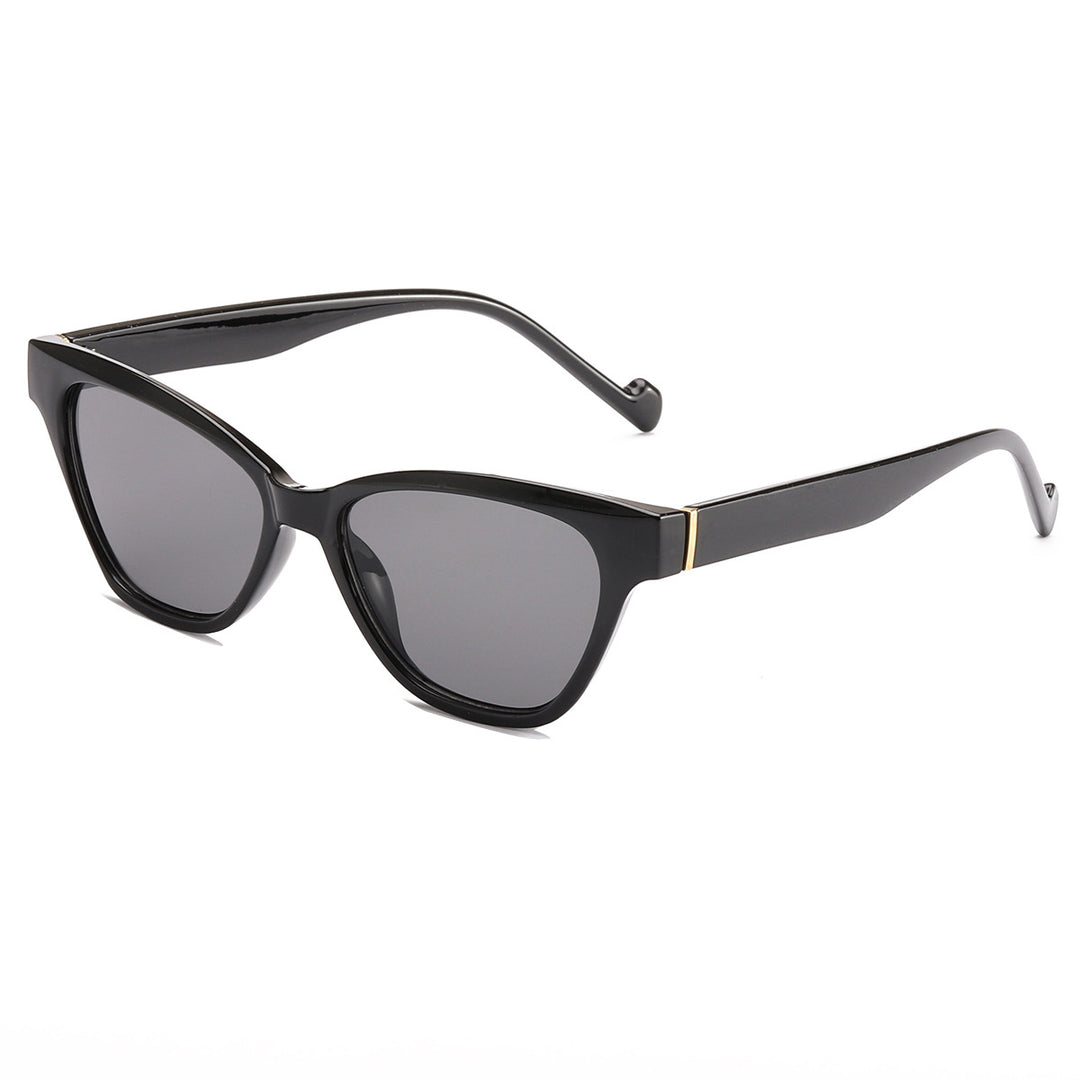 Women Cat-Eye Sunglasses with Modern Leopard Print Stornfield