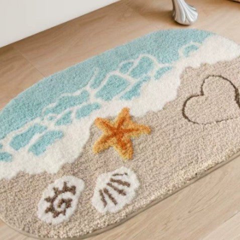 Artistic Landscape Bath Mat