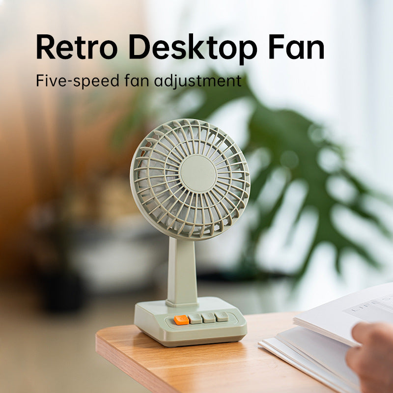 Ladies portable table fan with oscillating function Stornfield