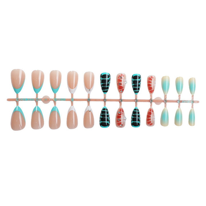 Nail art set with elegant patterns and creative designs Stornfield