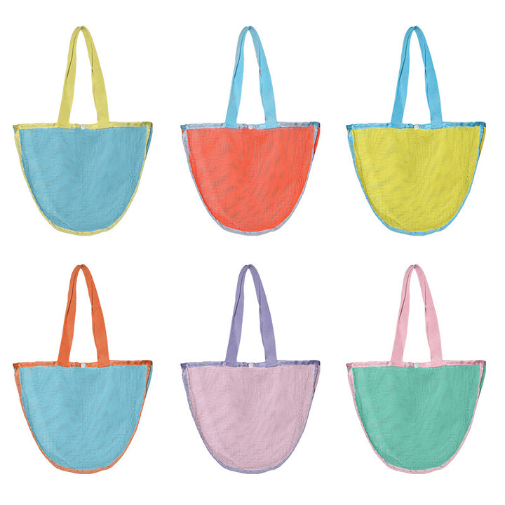 Practical Beach Bag in Net Design Stornfield
