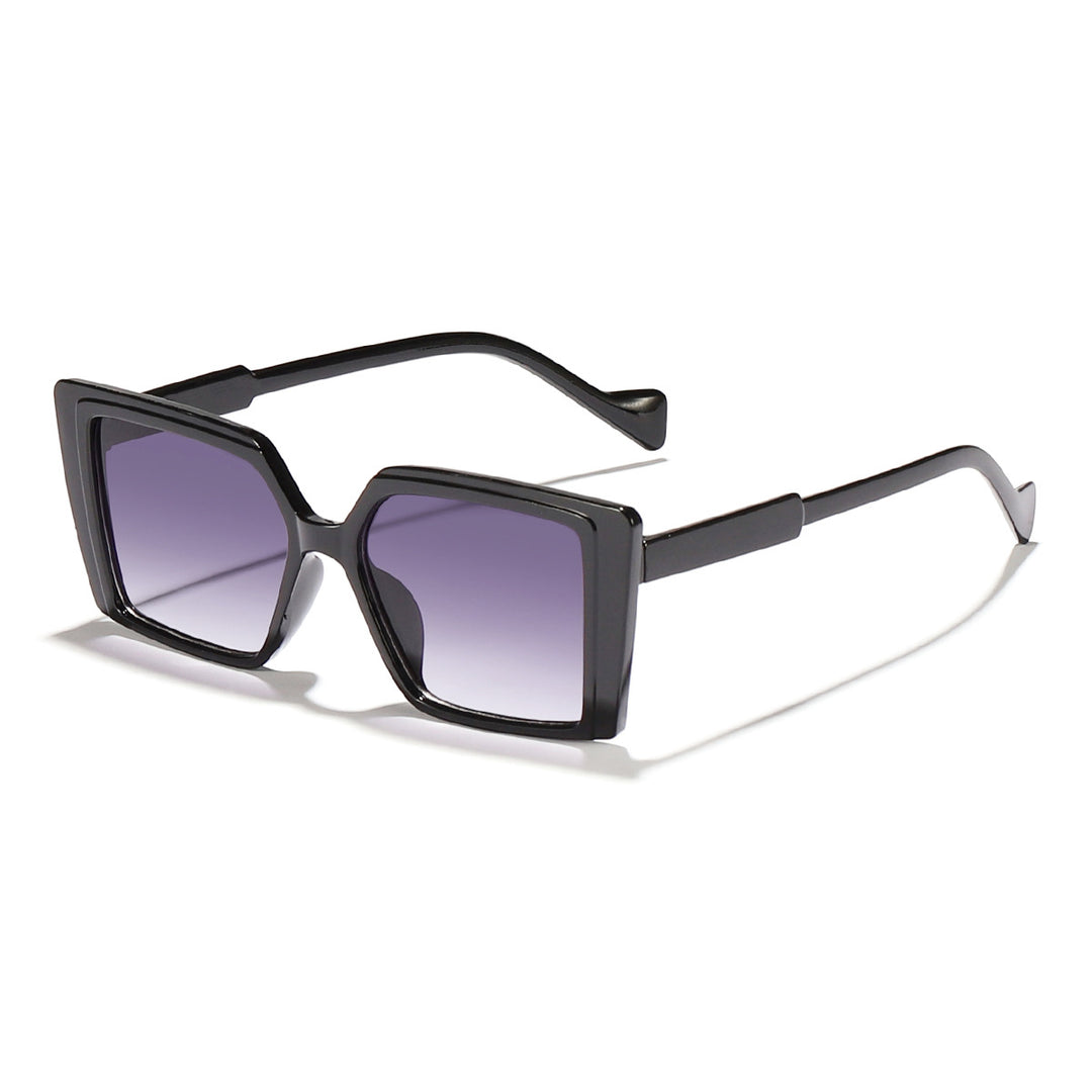 Women elegant square sunglasses with mirrored lenses Stornfield