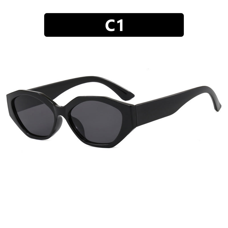 Women's stylish sunglasses in modern geometric design with protective UV filter Stornfield