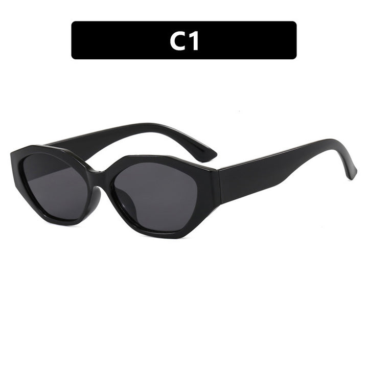 Women's stylish sunglasses in modern geometric design with protective UV filter Stornfield