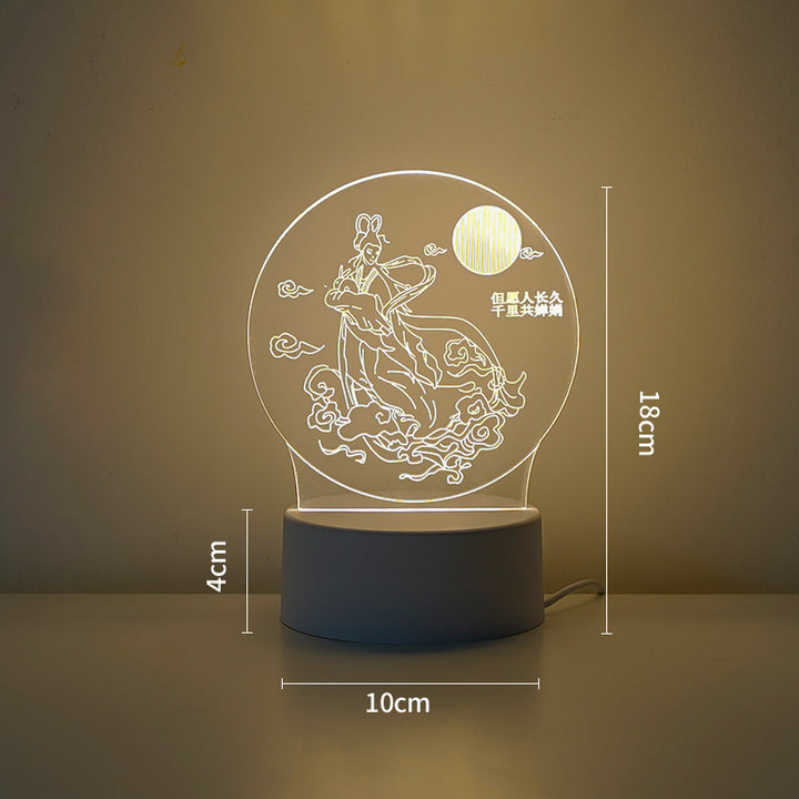 LED Tiger Figure Decorative Lamp