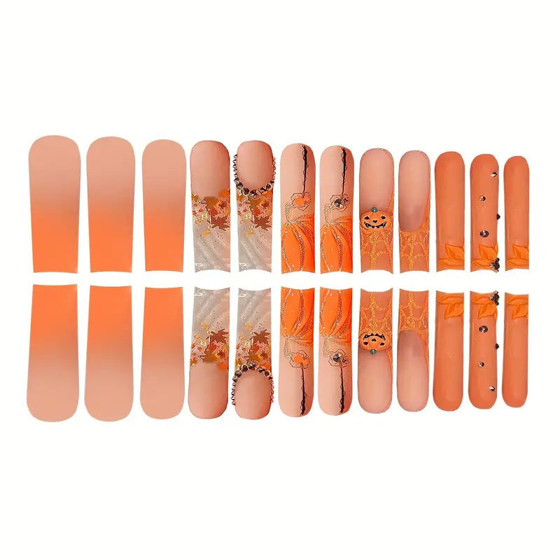 Seasonal Themed Press-On Nail Art Set Stornfield