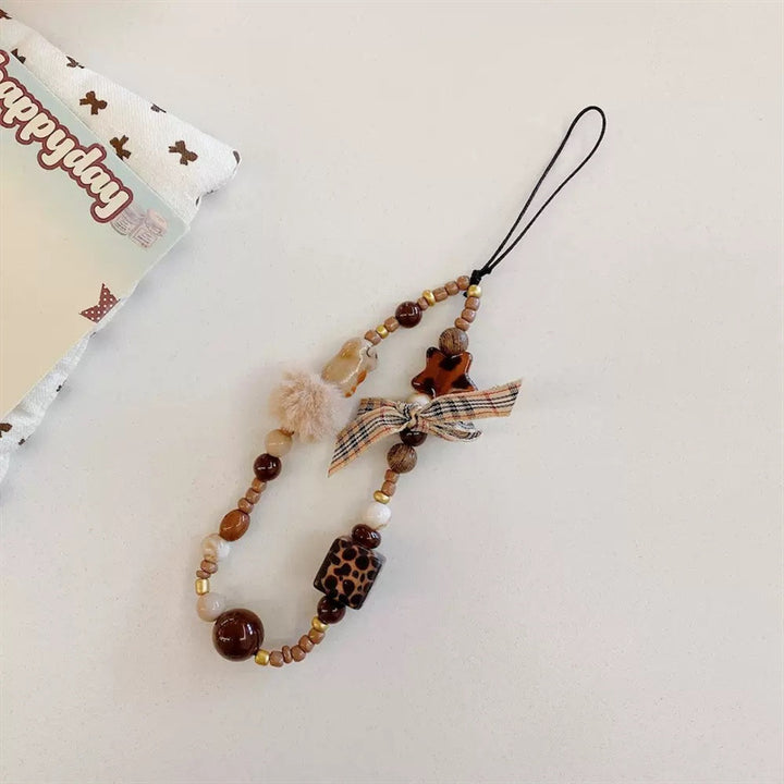 Decorative Beaded Charm Keychain Stornfield