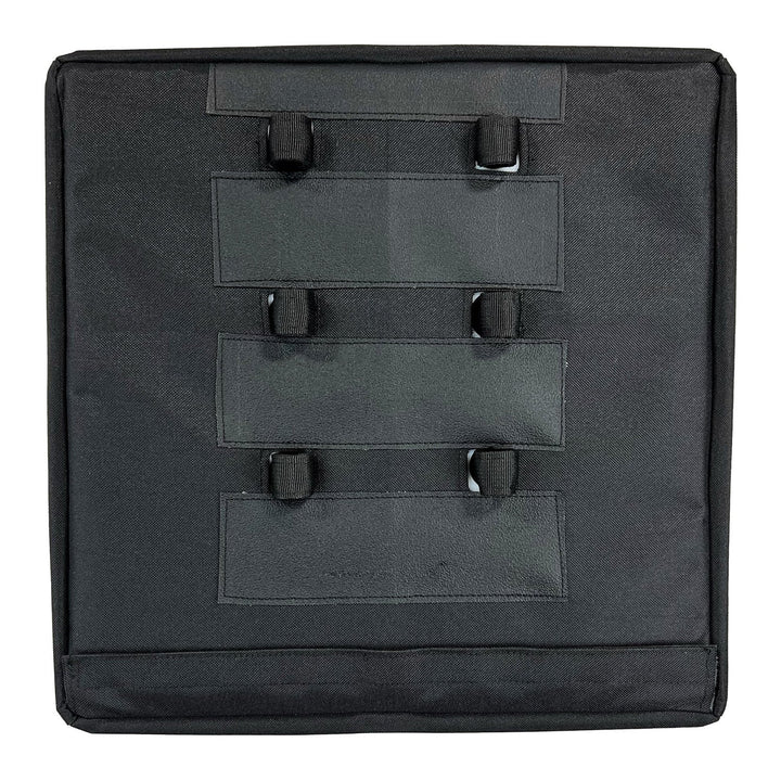 collapsible fabric storage cube organizer with reinforced base and reflective trim Stornfield