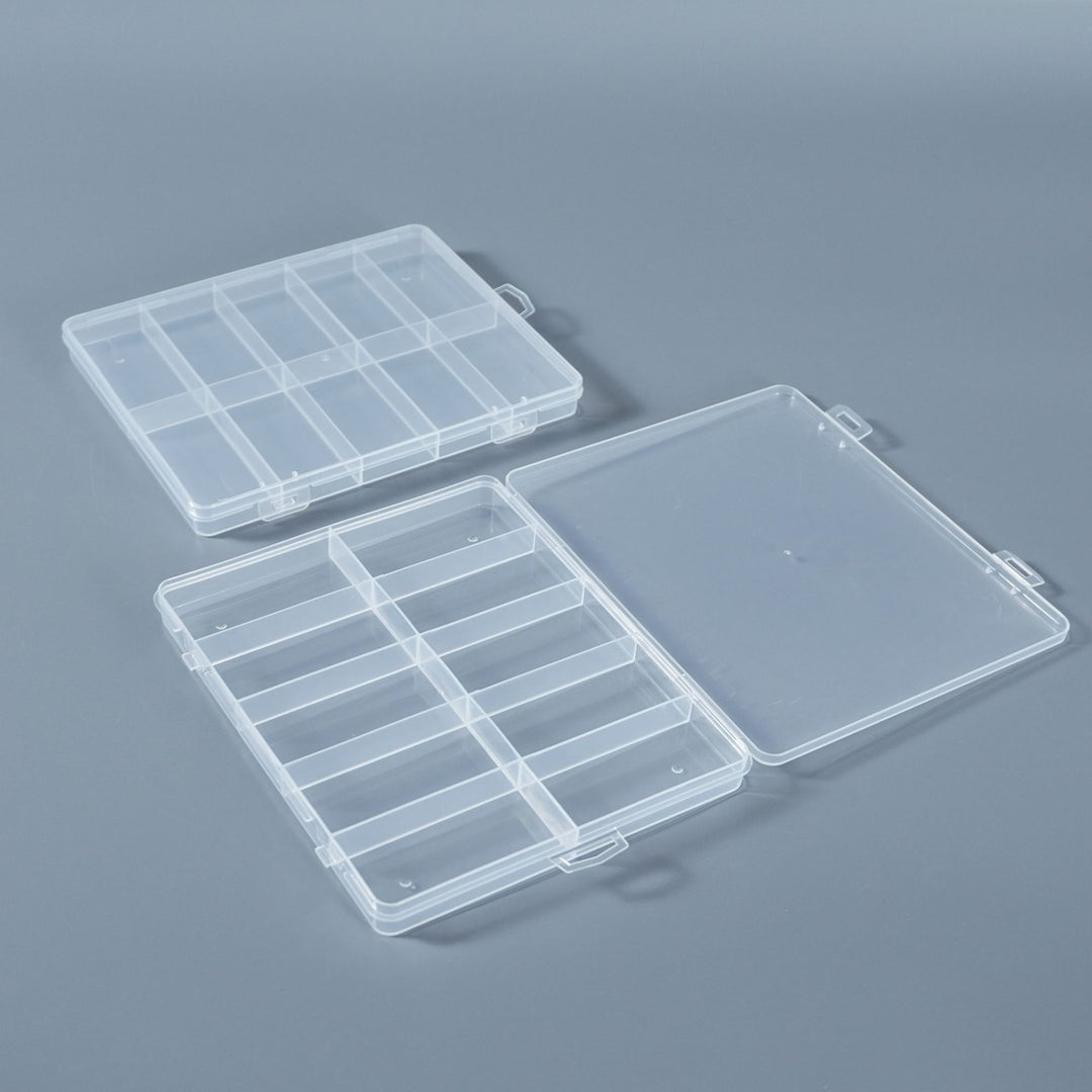 Multi-Divisional Clear Craft Storage Case Stornfield