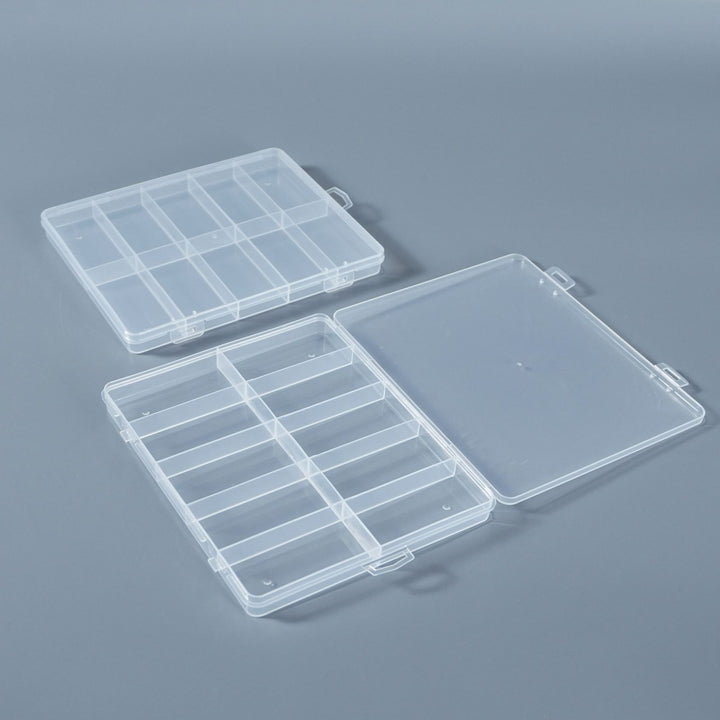 Multi-Divisional Clear Craft Storage Case Stornfield