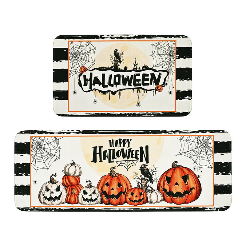 Halloween-Themed Decorative Entry Mat