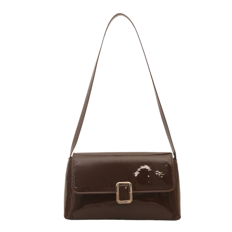 Elegant Patent Leather Handbag