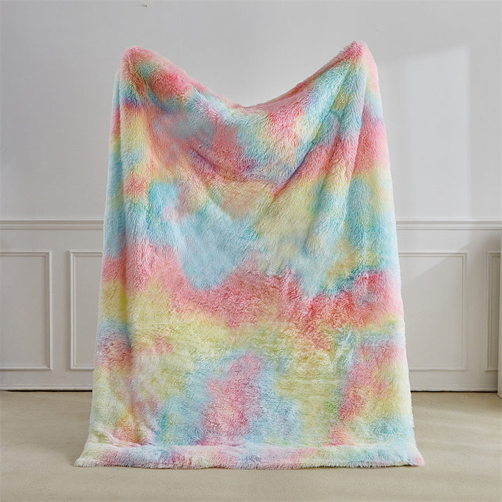 Luxurious Faux Fur Throw Blanket Stornfield