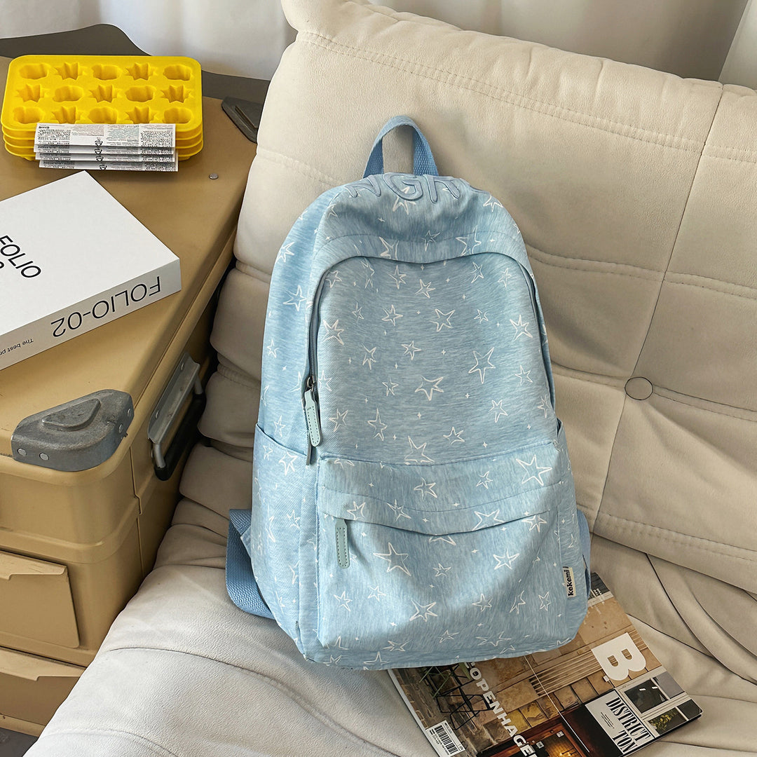 Star-Patterned Casual Backpack Stornfield 1791205253