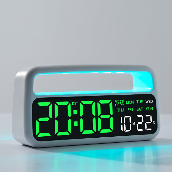 Digital Alarm Clock with Large LED Display and Smart Features Stornfield