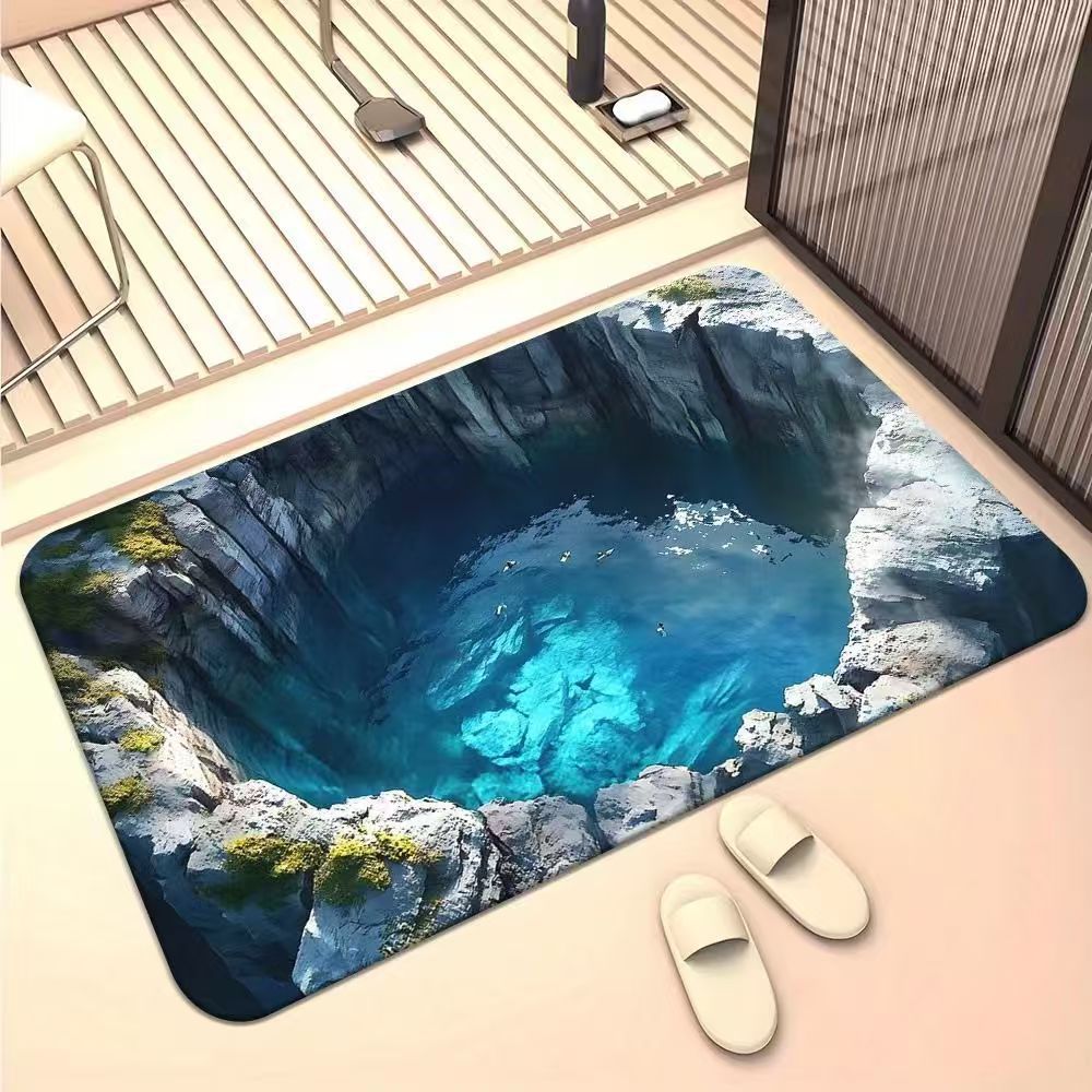 Abstract Floor Mat