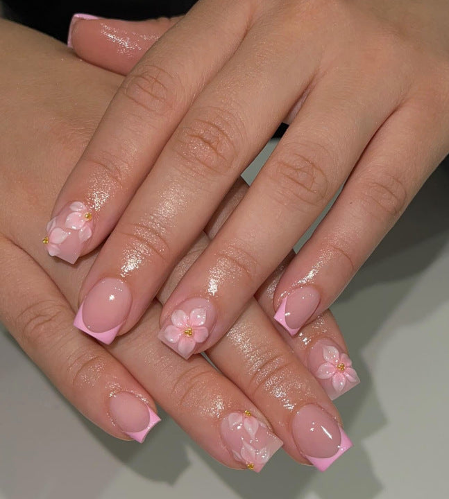 3D Floral Nail Art Design Stornfield