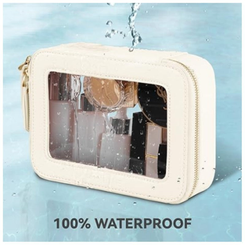 Cosmetic organizer with viewing window Stornfield