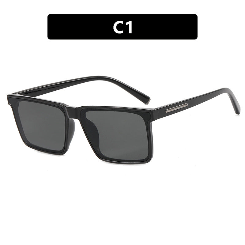 Ladies square sunglasses with modern, sturdy plastic frame Stornfield