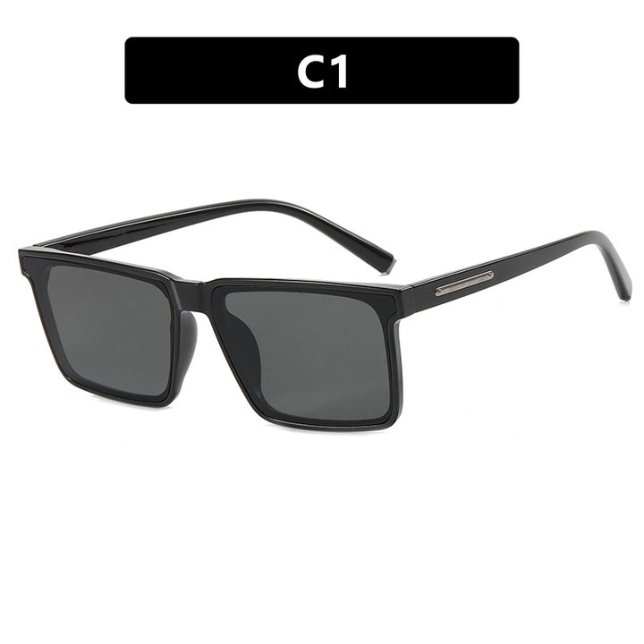 Ladies square sunglasses with modern, sturdy plastic frame Stornfield