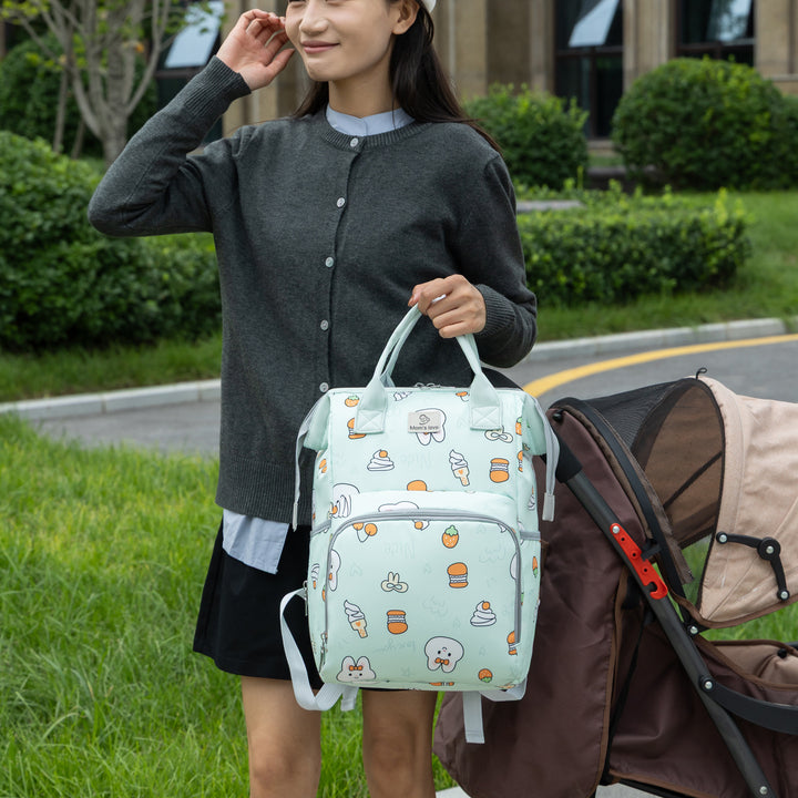 Cartoon-Themed Diaper Backpack Stornfield
