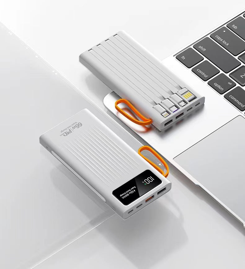 Portable power bank with LCD display and fast charging function Stornfield