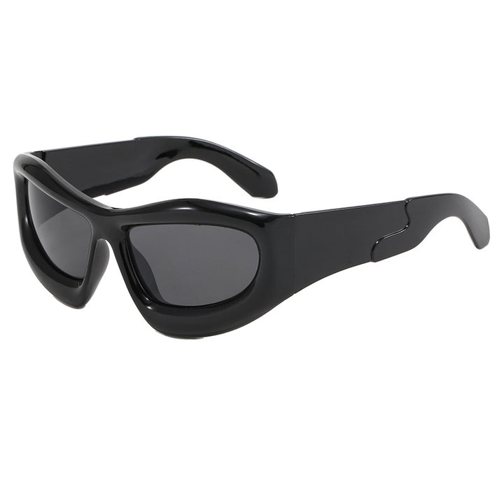 Women's Sporty Sunglasses with Robust, Geometric Frame Design Stornfield