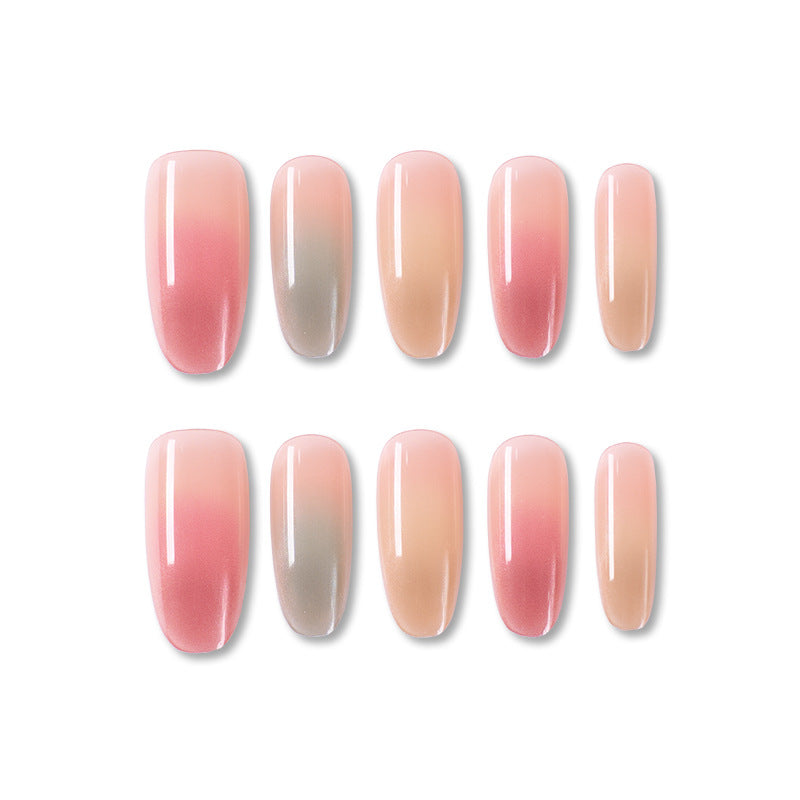 Ombre Gradient Press-On Nails Stornfield