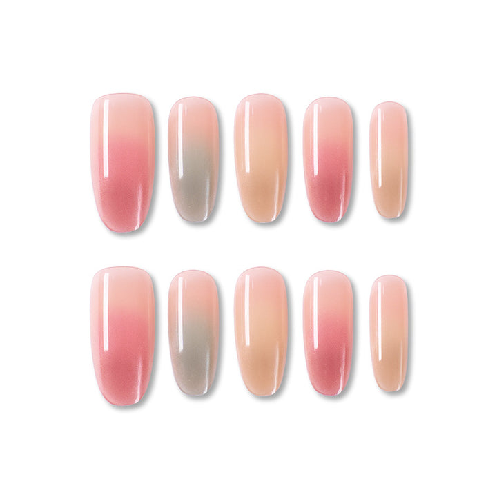Ombre Gradient Press-On Nails Stornfield