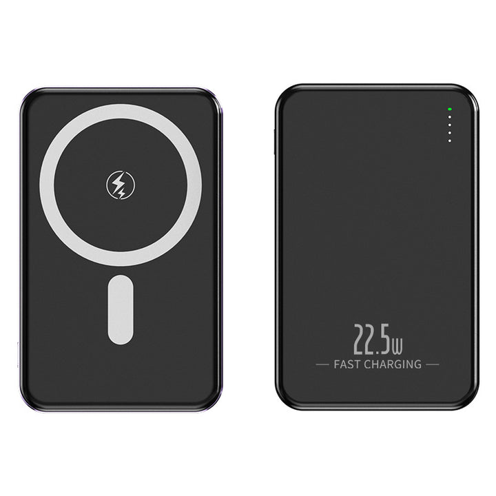 Wearable Wireless Powerbank with Integrated Usb Cables Stornfield