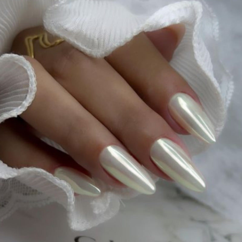 Premium Glossy Stiletto Press-On Nails Stornfield