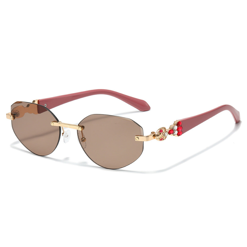 Decorative Oversized Shield Sunglasses Stornfield