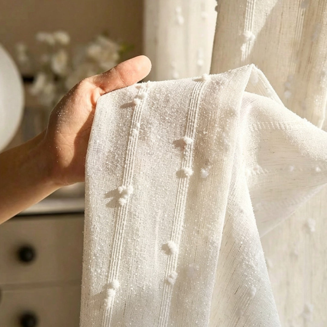 Decorative Sheer Curtain Panel Stornfield
