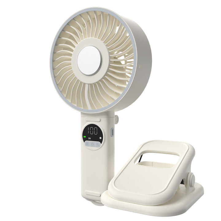 Unisex Compact Rechargeable High-Velocity Hand Fan Stornfield