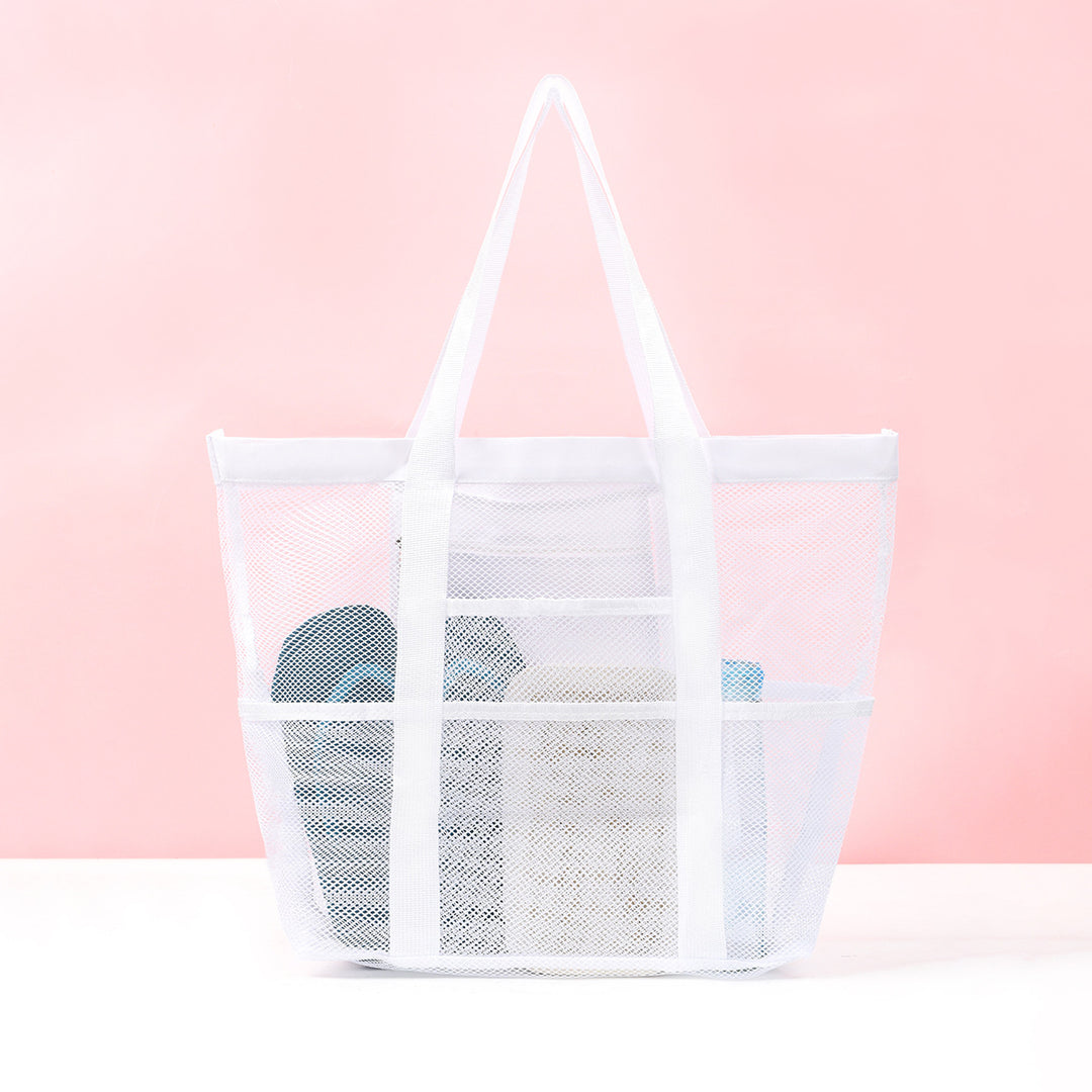 Spacious mesh beach bag Stornfield