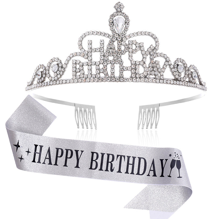 Women Funkenkrone with "Happy Birthday" lettering Stornfield