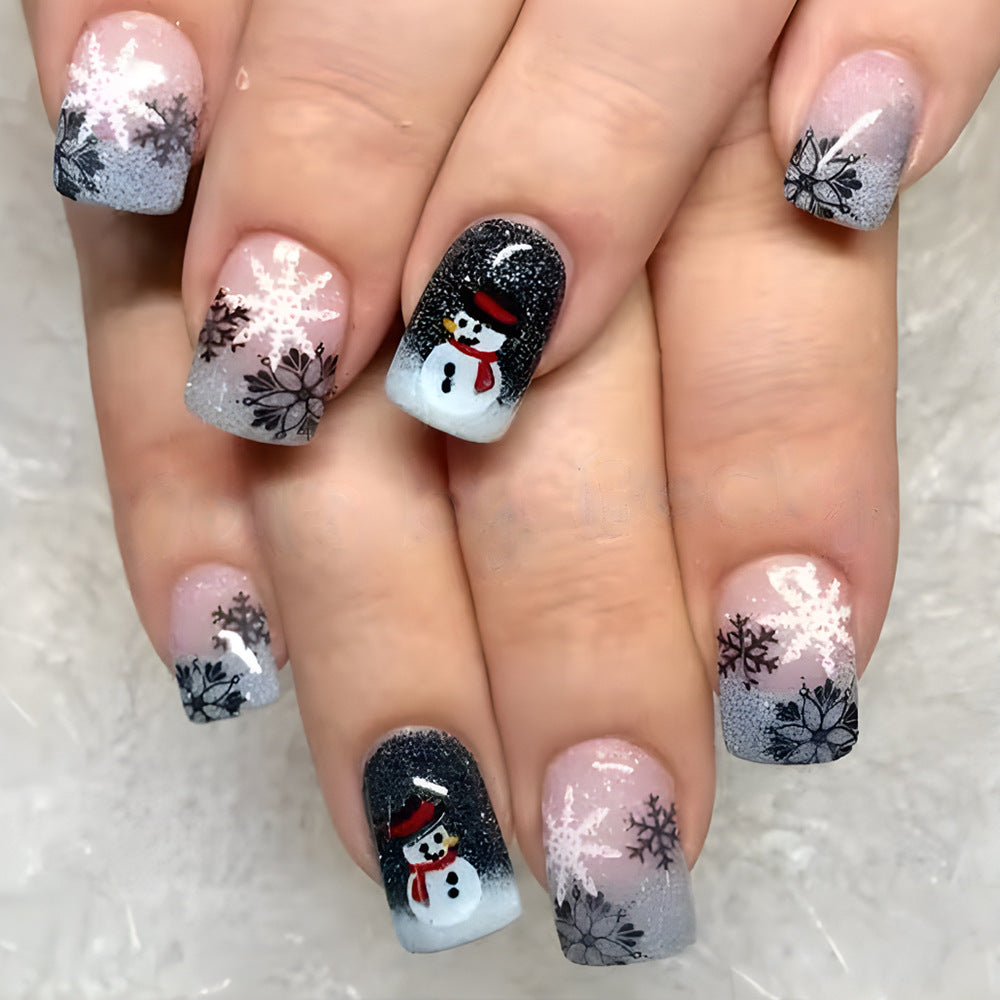 Holiday-Themed Press-On Nails Stornfield