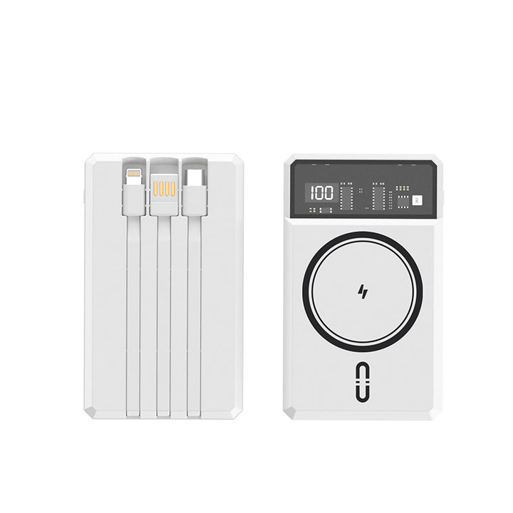 Power bank with integrated light and fast charging functions Stornfield