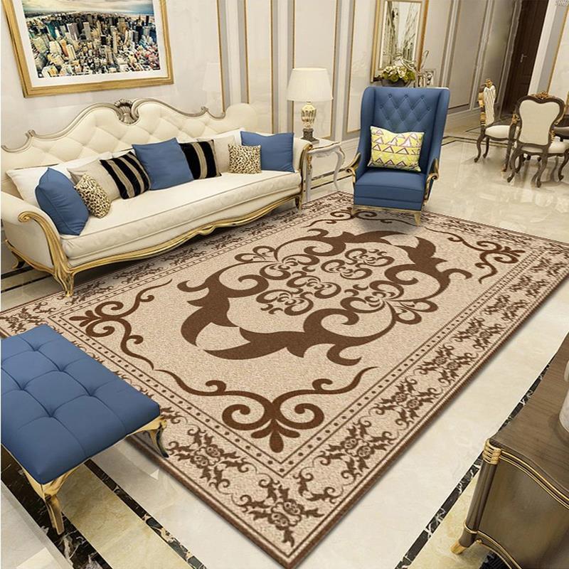 Elegant Floral Woven Area Rug