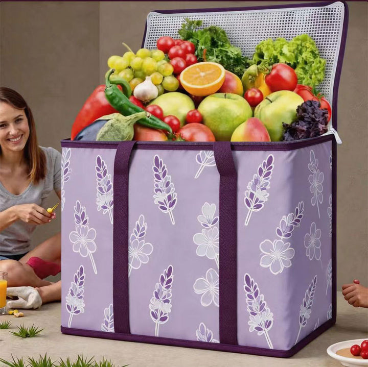 Insulated shopping bag with large volume Stornfield