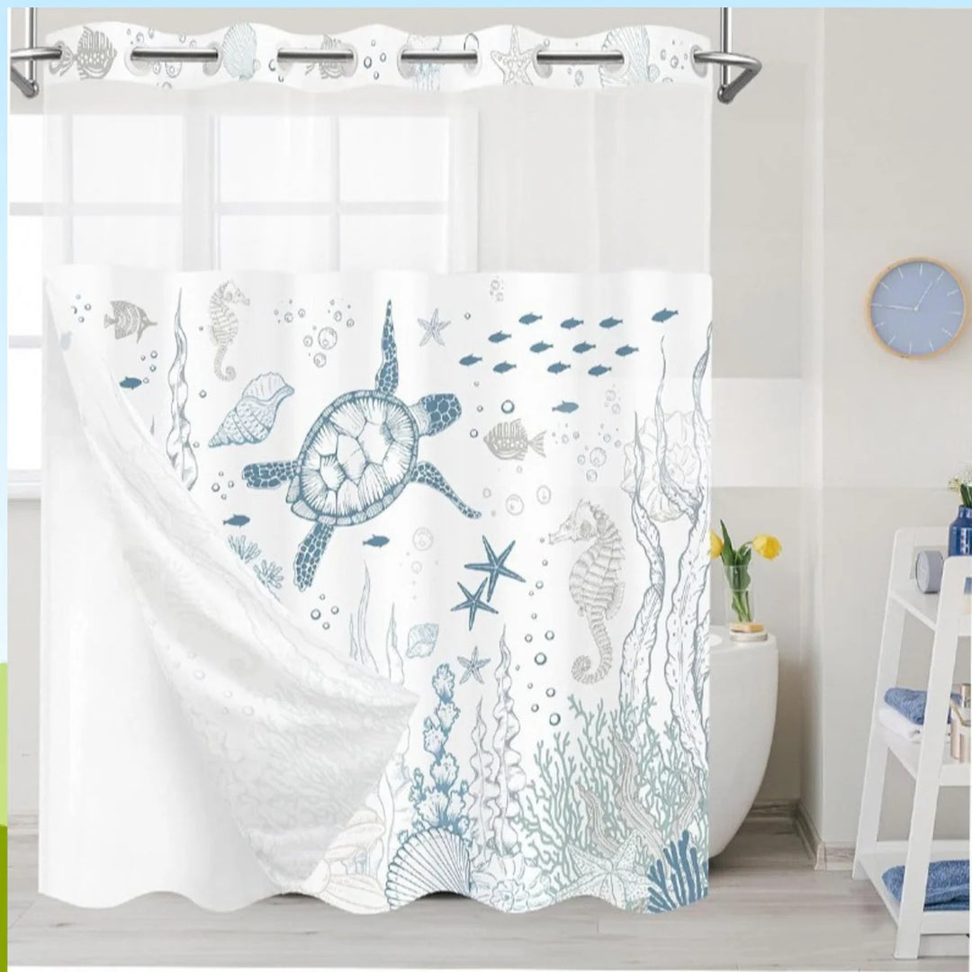 Artistic Floral Shower Curtain Stornfield