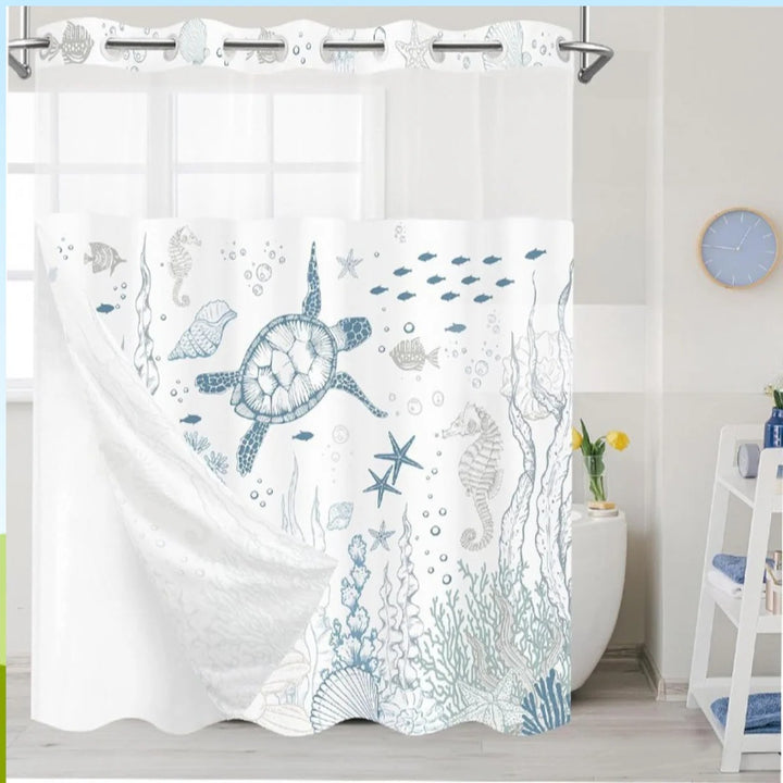 Artistic Floral Shower Curtain Stornfield