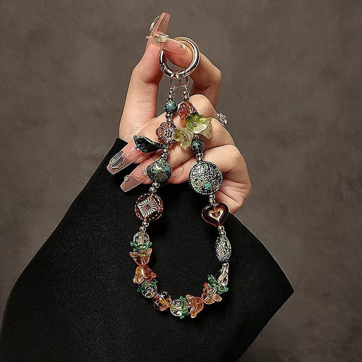 Artistic Beaded Charm Keychain Stornfield