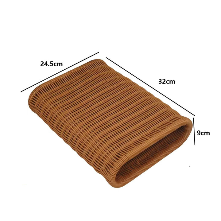 Curved Woven Storage Basket Stornfield