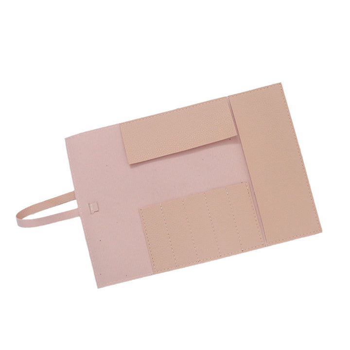 Leather Pencil Roll Organizer