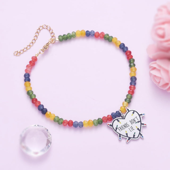Colorful Beaded Friendship Necklace Stornfield
