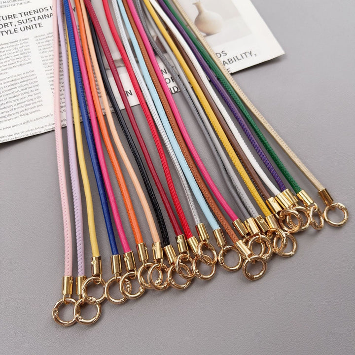 Premium Faux Leather Lanyard Stornfield