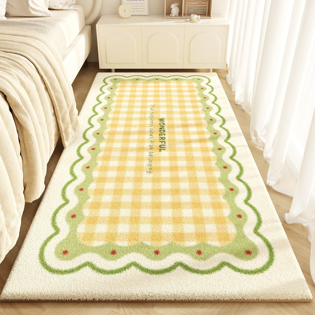 Cute Cartoon-Themed Plush Bath Mat