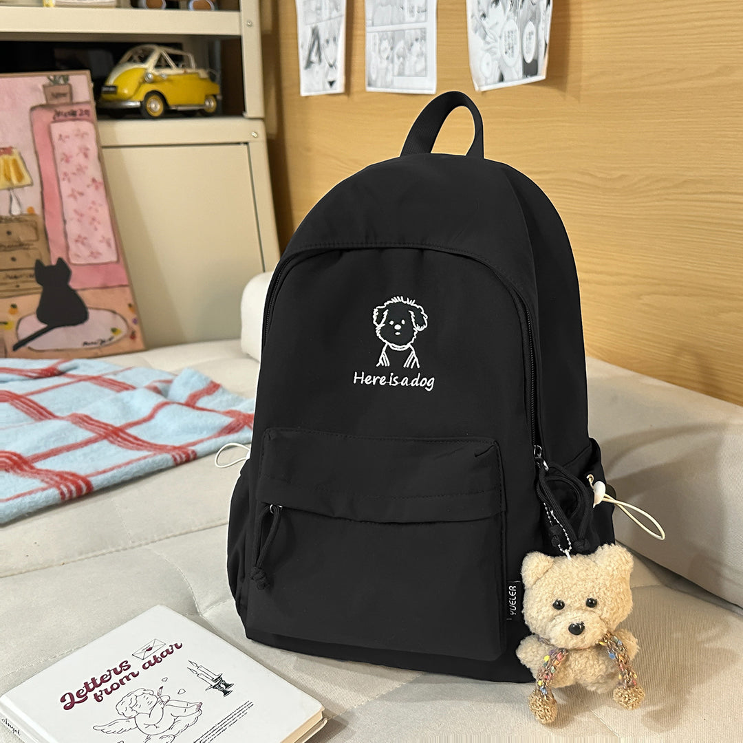 Playful Illustrated Casual Backpack Stornfield